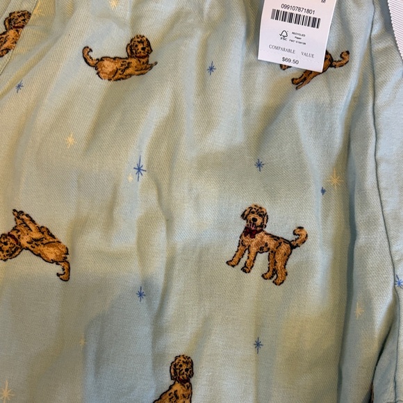 J. Crew Light Blue Pajama Labradoodle Pants - Picture 3 of 5